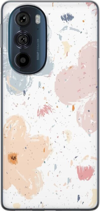 Mobildeksel til Motorola Edge 30 Pro med Blomster motiv
