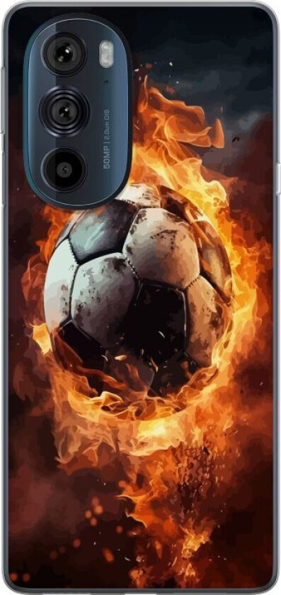 Mobildeksel til Motorola Edge 30 Pro med Fotball motiv