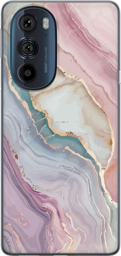Mobildeksel til Motorola Edge 30 Pro med Marmor motiv