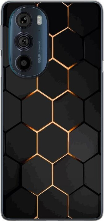 Mobildeksel til Motorola Edge 30 Pro med Luksuriøst Mønster motiv
