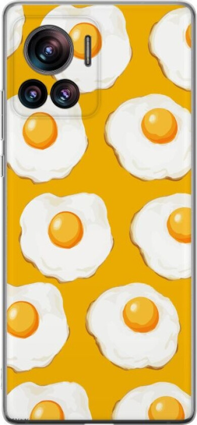 Mobildeksel til Motorola Edge 30 Ultra med Stekt egg motiv