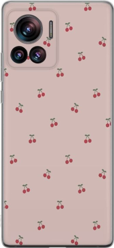 Mobildeksel til Motorola Edge 30 Ultra med Kirsebær motiv