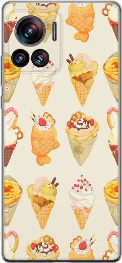 Mobildeksel til Motorola Edge 30 Ultra med Glassig motiv