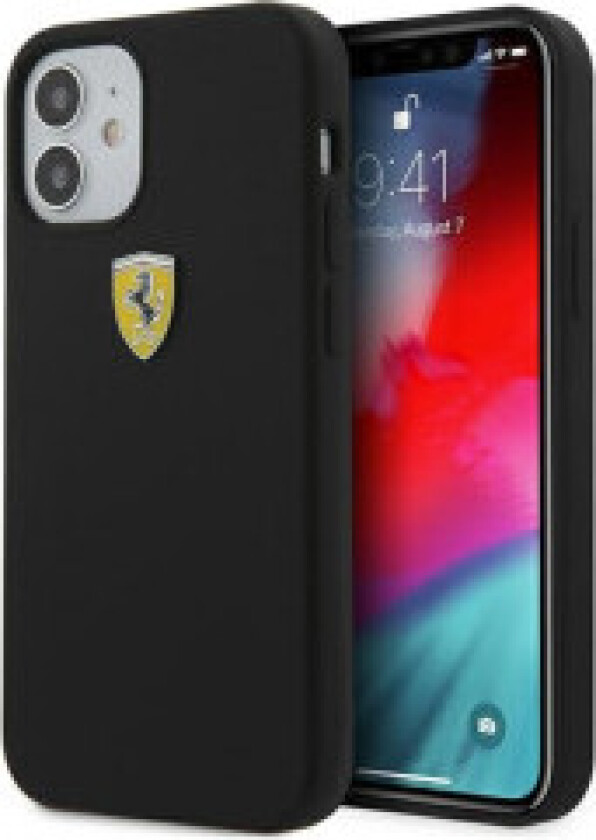 Ferrari On Track Silikon - Deksel til iPhone 12 mini