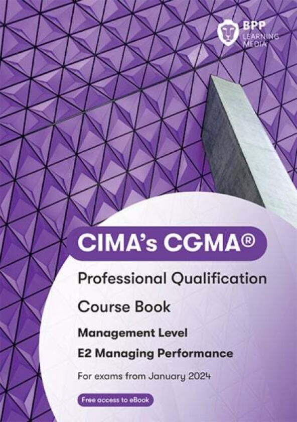 CIMA E2 Managing Performance av BPP Learning Media