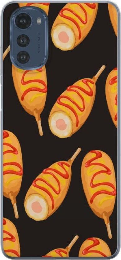 Mobildeksel til Motorola Moto E32s med Kyllinglår motiv