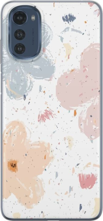 Mobildeksel til Motorola Moto E32s med Blomster motiv
