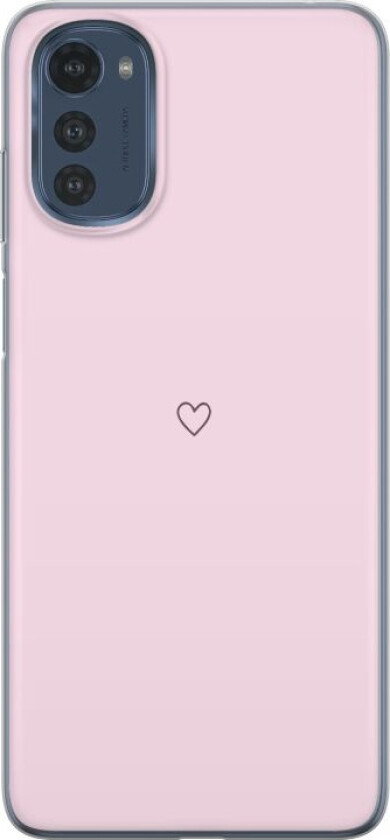 Mobildeksel til Motorola Moto E32s med Hjerte motiv