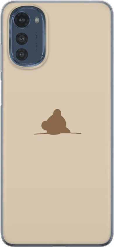 Mobildeksel til Motorola Moto E32s med Nalle motiv