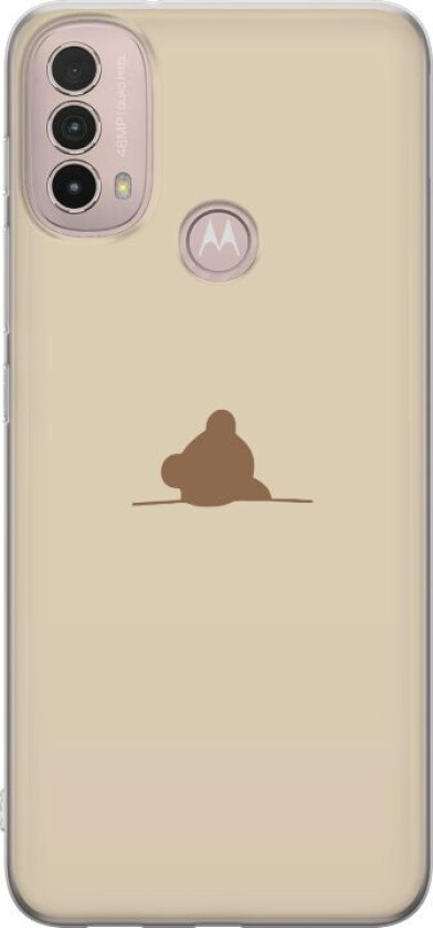 Mobildeksel til Motorola Moto E40 med Nalle motiv