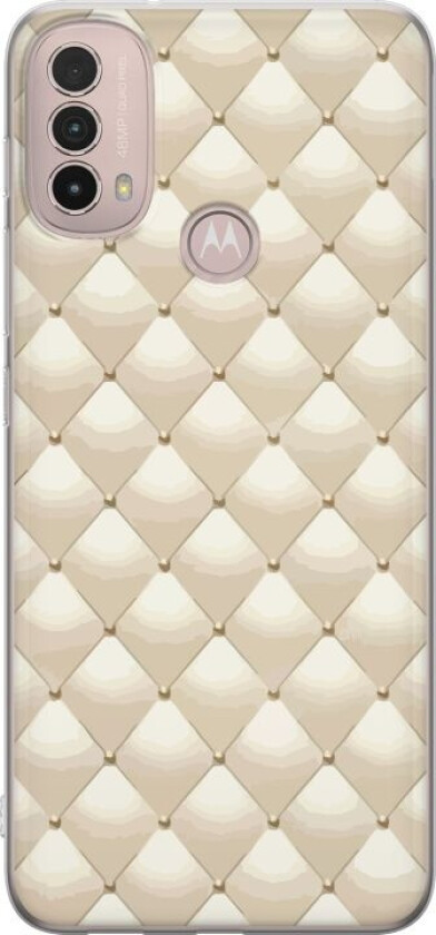 Mobildeksel til Motorola Moto E40 med Gullglans motiv
