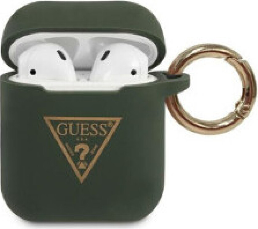 Guess Silikon Triangle-logo - Airpods-deksel