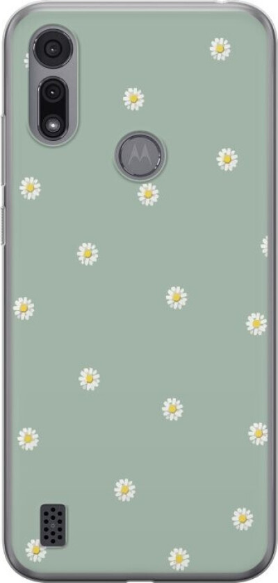 Mobildeksel til Motorola Moto E6i med Prestekrage motiv