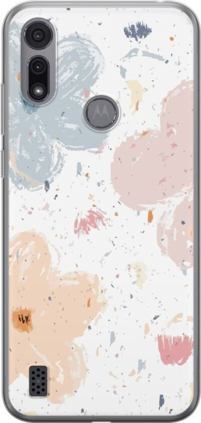Mobildeksel til Motorola Moto E6i med Blomster motiv