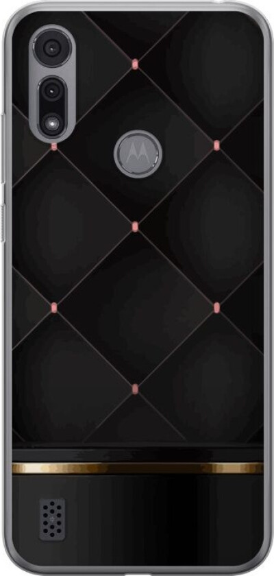 Mobildeksel til Motorola Moto E6i med Luksuslinje motiv