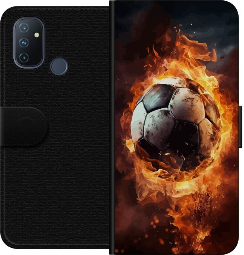 Lommeboketui til OnePlus Nord N100 med Fotball motiv