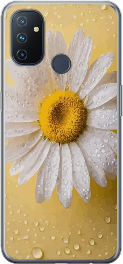 Mobildeksel til OnePlus Nord N100 med Porselensblomst motiv