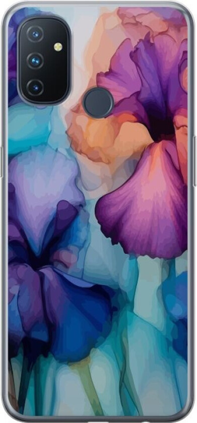 Mobildeksel til OnePlus Nord N100 med Magiske blomster motiv