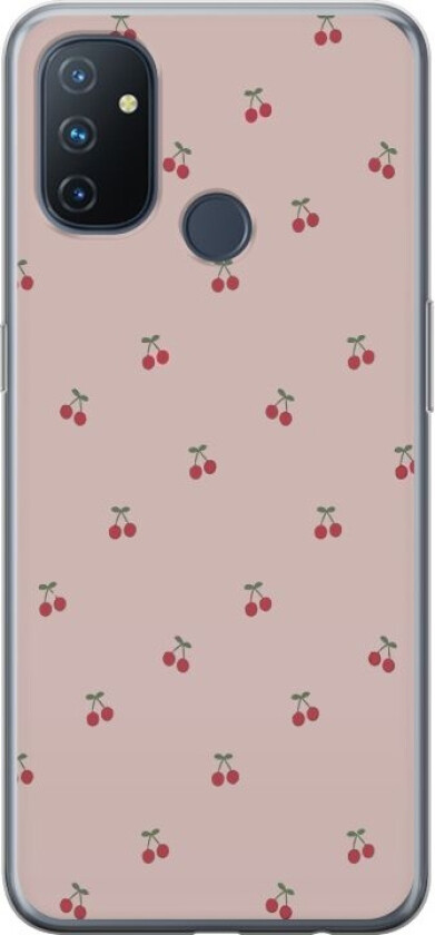 Mobildeksel til OnePlus Nord N100 med Kirsebær motiv