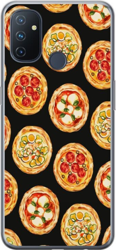 Mobildeksel til OnePlus Nord N100 med Pizza motiv