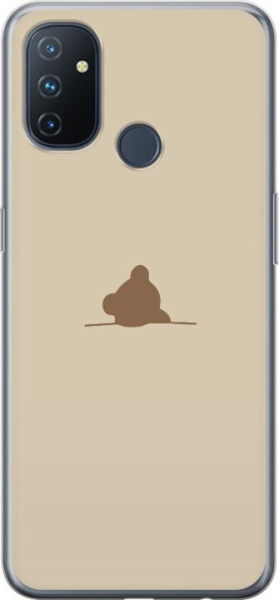 Mobildeksel til OnePlus Nord N100 med Nalle motiv
