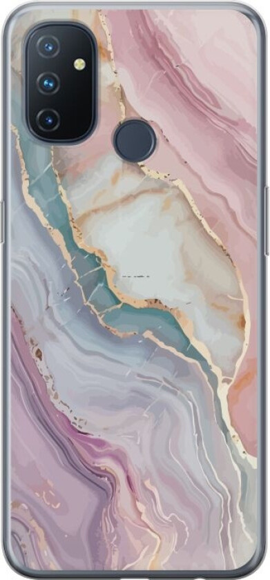 Mobildeksel til OnePlus Nord N100 med Marmor motiv
