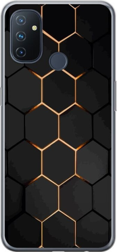 Mobildeksel til OnePlus Nord N100 med Luksuriøst Mønster motiv