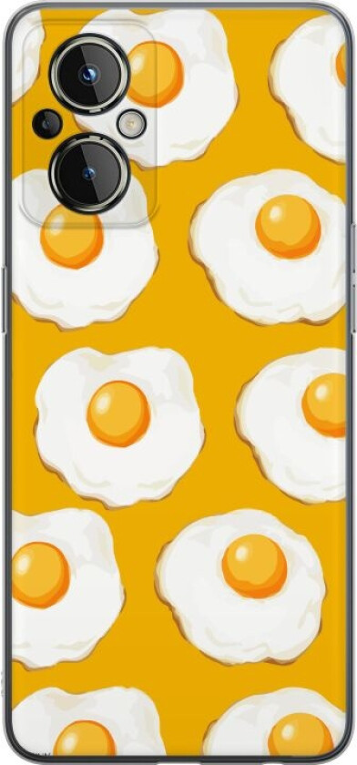 Mobildeksel til OnePlus Nord N20 5G med Stekt egg motiv