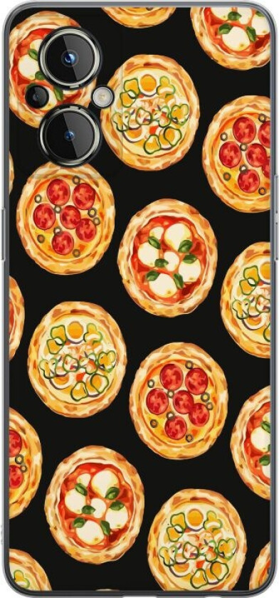 Mobildeksel til OnePlus Nord N20 5G med Pizza motiv