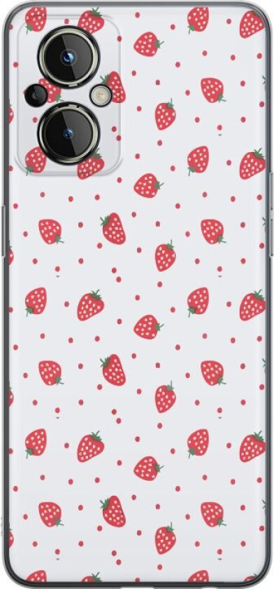 Mobildeksel til OnePlus Nord N20 5G med Jordbær motiv