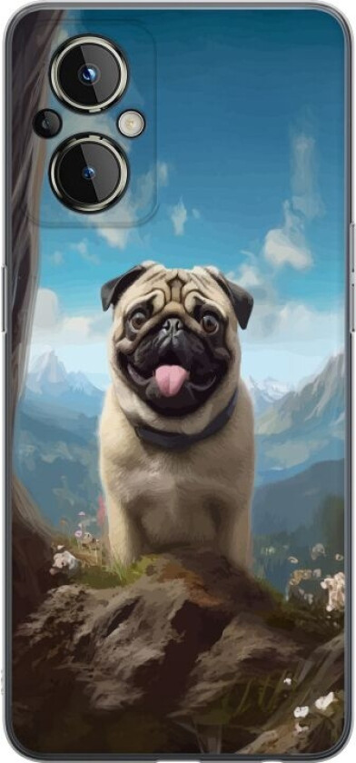 Mobildeksel til OnePlus Nord N20 5G med Glad Hund motiv