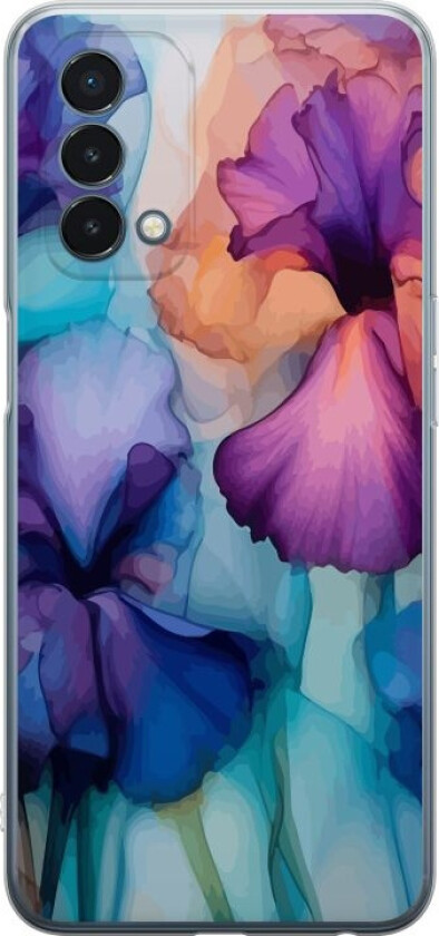 Mobildeksel til OnePlus Nord N200 5G med Magiske blomster motiv