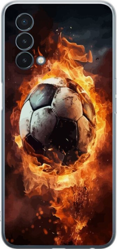 Mobildeksel til OnePlus Nord N200 5G med Fotball motiv