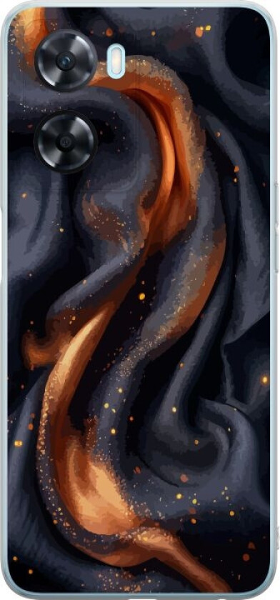 Mobildeksel til OnePlus Nord N20 SE med Brennende silke motiv