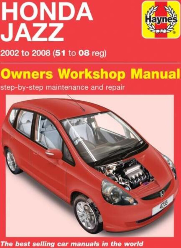 Honda Jazz (02 - 08) Haynes Repair Manual av Haynes Publishing