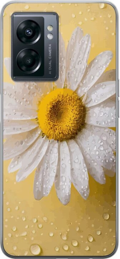 Mobildeksel til OnePlus Nord N300 med Porselensblomst motiv