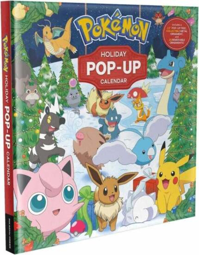 Pokemon Advent Holiday Pop-Up Calendar