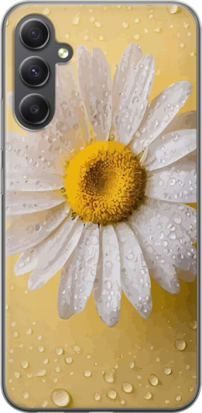 Mobildeksel til Samsung Galaxy S23 FE med Porselensblomst motiv