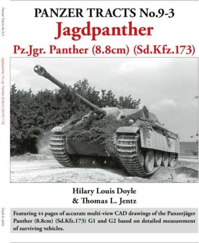 Panzer Tracts No.9-3: Jagdpanther av Hilary Louis Doyle, Thomas Jentz