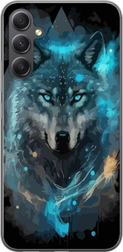 Mobildeksel til Samsung Galaxy S23 FE med Ulve motiv