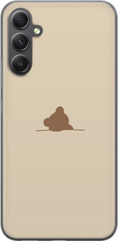 Mobildeksel til Samsung Galaxy S23 FE med Nalle motiv