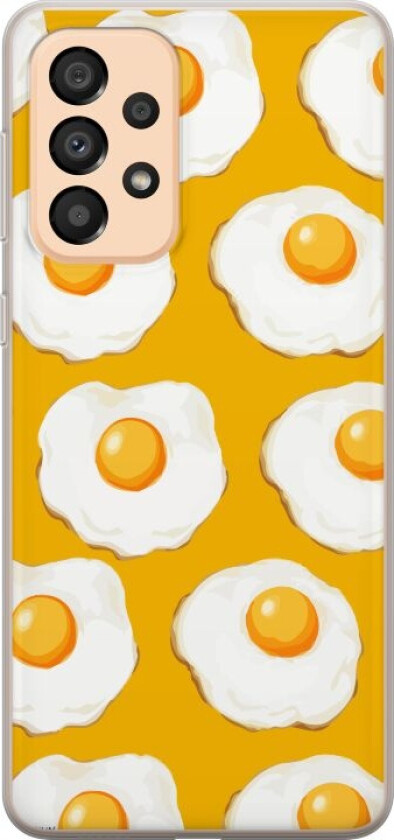 Mobildeksel til Samsung Galaxy A33 5G med Stekt egg motiv