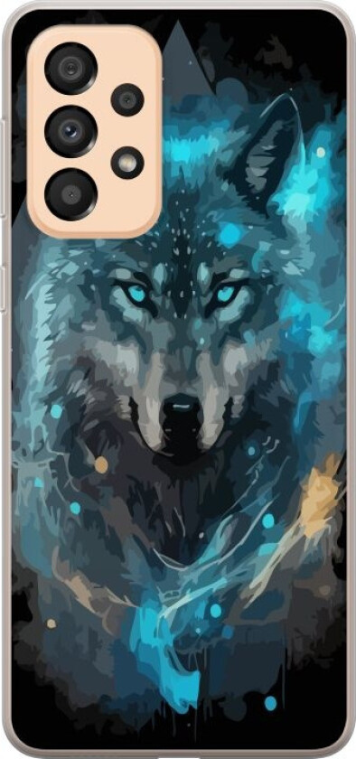 Mobildeksel til Samsung Galaxy A33 5G med Ulve motiv