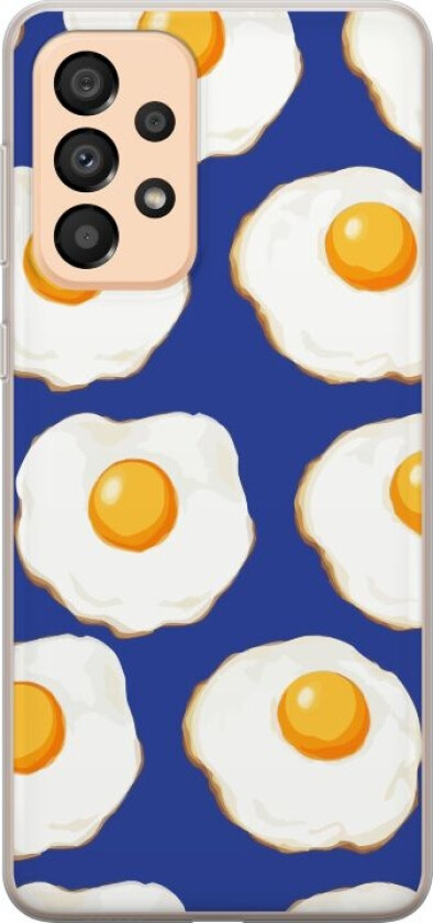 Mobildeksel til Samsung Galaxy A33 5G med Stekte egg motiv