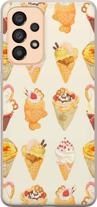 Mobildeksel til Samsung Galaxy A33 5G med Glassig motiv