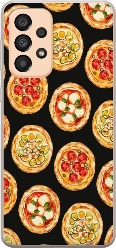 Mobildeksel til Samsung Galaxy A33 5G med Pizza motiv
