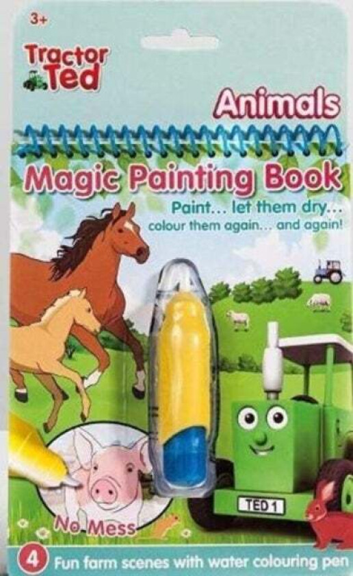 Tractor Ted Magic Painting Book Animals av Alexandra Heard