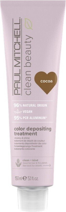 Paul Mitchell Clean Beauty Color Depositing Treatment Cocoa 150ml