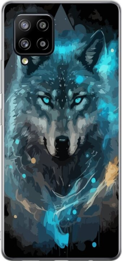 Mobildeksel til Samsung Galaxy A42 5G med Ulve motiv