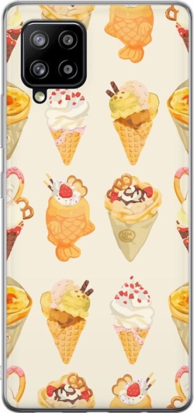 Mobildeksel til Samsung Galaxy A42 5G med Glassig motiv